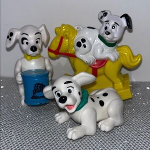 Disney 101 Dalmatians Vintage Plastic Figures